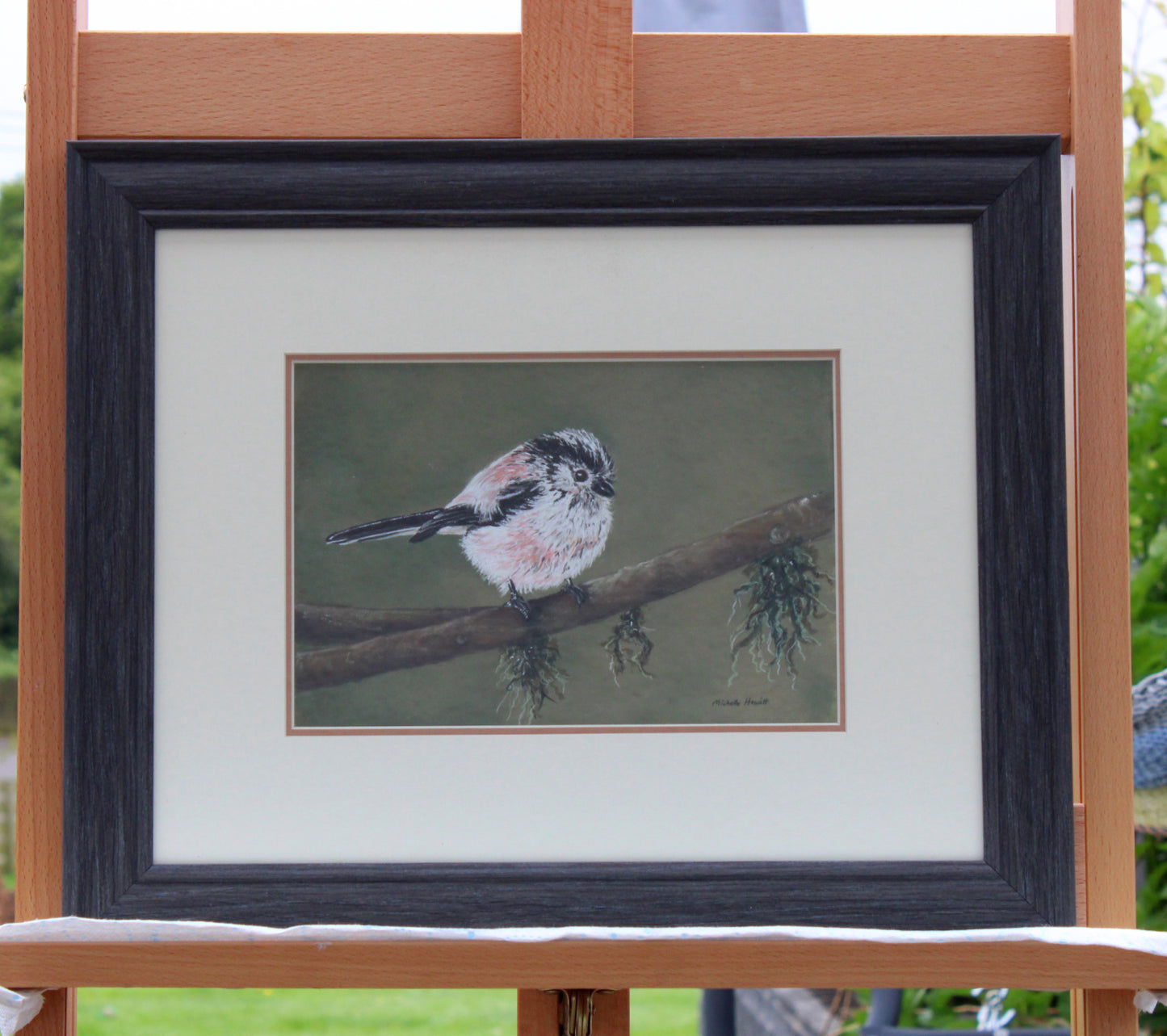 Original Pastel Artwork "Long Tailed Tit" SOLD